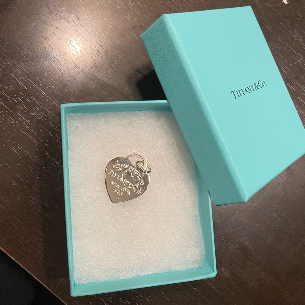 Tiffany & Co. Silver Heart Charm